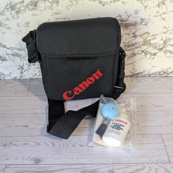 Never Used Canon Canvas Padded Camera Bag w/ original Camera Care Pack - Picture 1 of 4